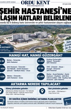 “SH” KODLU DOLMUŞLAR ŞEHİR HASTANESİ VE ÜNİVERSİTEYE GİDECEK