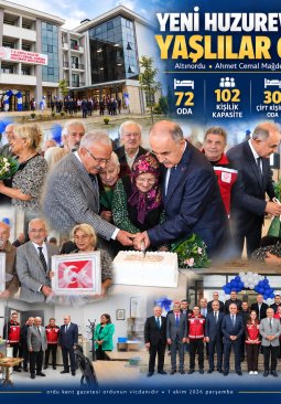 YENİ BİNADA YAŞLILAR GÜNÜ BULUŞMASI