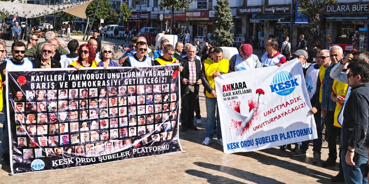 KESK ORDU’DAN 10 EKİM AÇIKLAMASI: “ADALET İSTEMEYE DEVAM EDİYORUZ”