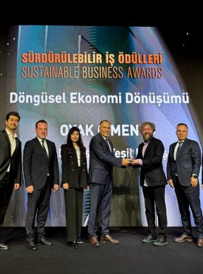 OYAK ÇİMENTO’NUN ÜNYE’Yİ DE KAPSAYAN PROJESİNE ÖDÜL