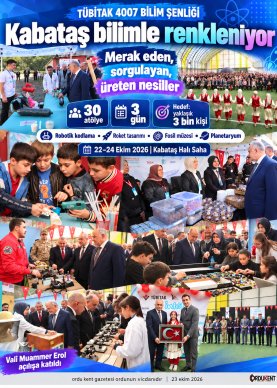 KABATAŞ BİLİMLE RENKLENİYOR