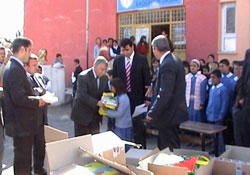 Sosyal yardımlaşma yardım projelerine devame diyor