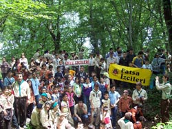 İzciler Cıngırt Mağarası nda