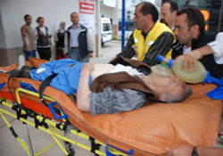 Merdivenden yuvarlanınca canından oldu