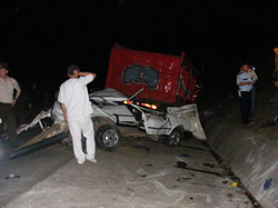 Trabzon da trafik kazası: 6 ölü