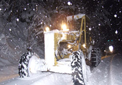 455 köy yolu ulaşıma kapandı !