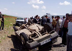 Giresun'da trafik kazası:4 yaralı