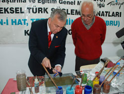 Meclis başkanı ebru' ya merak sardı