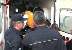 Ordu'da görünmez kaza