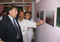 Samsun'da Hastanede fotoğraf sergisi