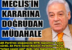 İşte AKP'nin MYK toplantısından çıkanlar