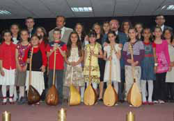 Samsun'da halk müziği konseri