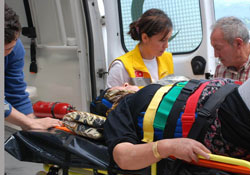 Meyve ağacından düşen 2 kişi yaralandı