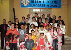 İsmail Dede İlköğretim Okulunda yıl sonu gecesi