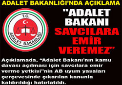Adalet Bakanlığı'ndan açıklama