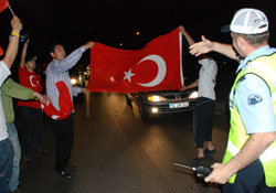 Ordu çeyrek finali böyle kutladı