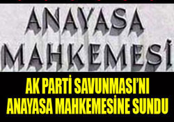 AKP savunmasını verdi