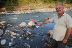 Fatsa' da 20 bin alabalık telef oldu