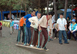Amasya izcileri Ünye'de kampa girdi