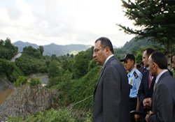 Vali Kaban İkizce'yi gezdi