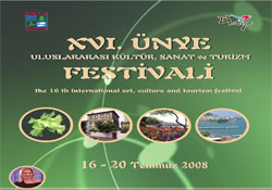 Ünye de festival heyecanı