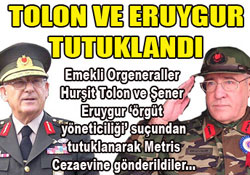 Tolon ve Eruygur Metris cezaevinde