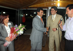 Fatsa'da tayini çıklan savcılara yemek