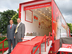 Deprem eğitim tırı Ordu' da