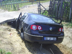 Ünye' de trafik kazası:5 yaralı