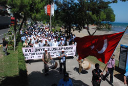 Ünye' de festival coşkusu başladı