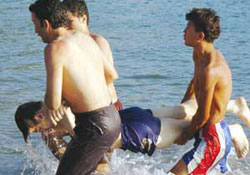 Işıktepe'de boğulma tehlikesi