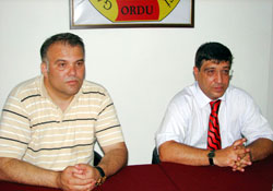 Büyüktümtürk Ordu'ya veda etti