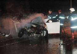 Kaygan yolda hız can aldı