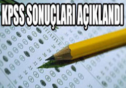 KPSS sonuçları açıklandı