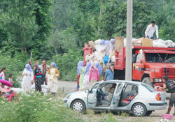 Fındık işçilerine Melet'te geçiş verilmedi