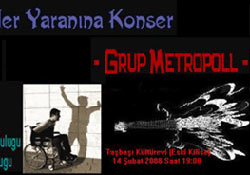 Grup  Metropoll'den engellilere konser
