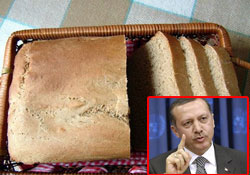 Bakanlara fındıklı ekmek servisi