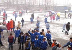 Ordu'da okullara kar tatili