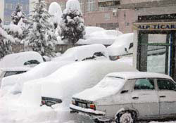 Ordu Kara gömüldü