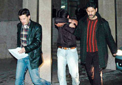 Bin YTL çalan hırsız tevkif edildi