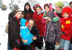 Başkan Arpacıoğlu çocuklar gibi şendi