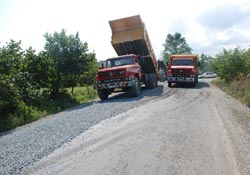 Fatsa'da 1 yılda 115 km asfalt yol