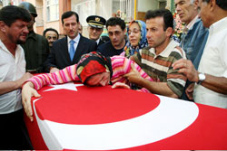 Uzman Çavuş Murat Gürel son yolculuğuna uğurlandı