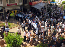 Sakarya' da fındık eylemi