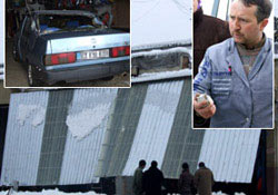 Kara dayanamayan çatılar çöküyor