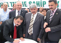 Ordu'da fındık için 1 saatte 2 bin imza