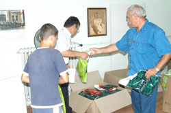 455 öğrenciye kırtasiye yardımı yapıldı