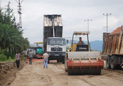 Sahil yolu ödenek bekliyor