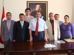 Sağlık-Sen'den Vali Kaban'a ziyaret