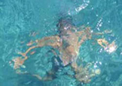 Denizde yüzerken kayboldu